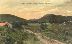 West Rutland Valley - Vermont VT  