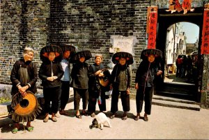 Hong Hong Village Women Outside Kathing Walled City