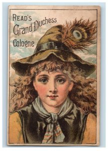 1880s-90s Read's Grand Duchess Cologne Lovely Children Lot Of 2 P217