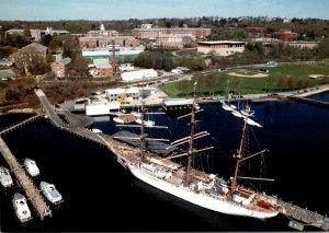 Connecticut New London U S Coast Guard Academy and Coast Guard Barque Eagle