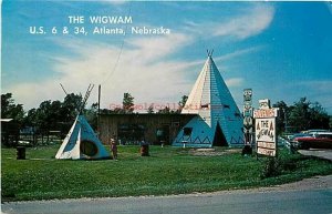 NE, Atlanta, Nebraska, The Wigwam, US 6 & 34, Gene McConnell No. S29002