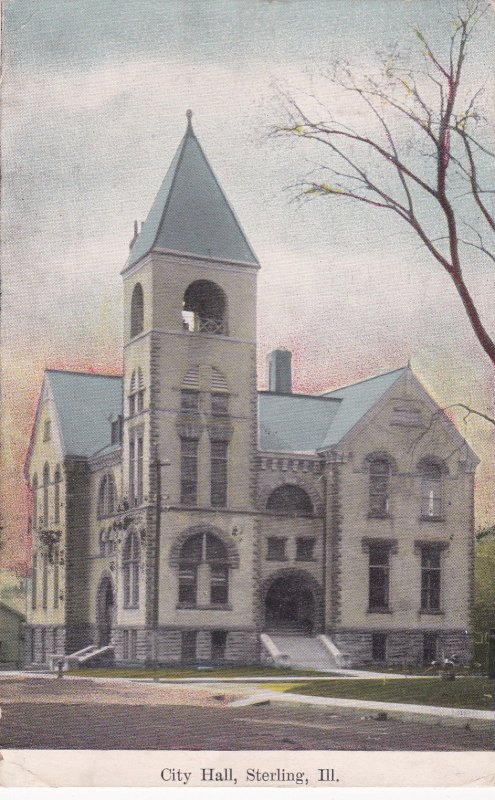 STERLING , Illinois , PU-1925 ; City Hall