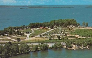 Tudhope Park Lake Couchiching Highway 12a 12b Orillia Ontario Canada Postcard