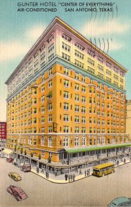 Texas San Antonio The Gunter Hotel 1942