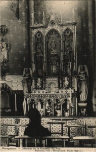 CPA Bourganeuf Interieur de la Chapelle du Puy FRANCE (1050162)