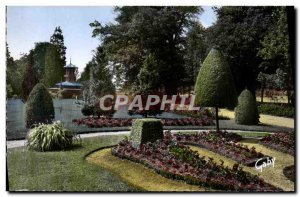 Postcard Modern Rennes Tabor Garden Rose Garden