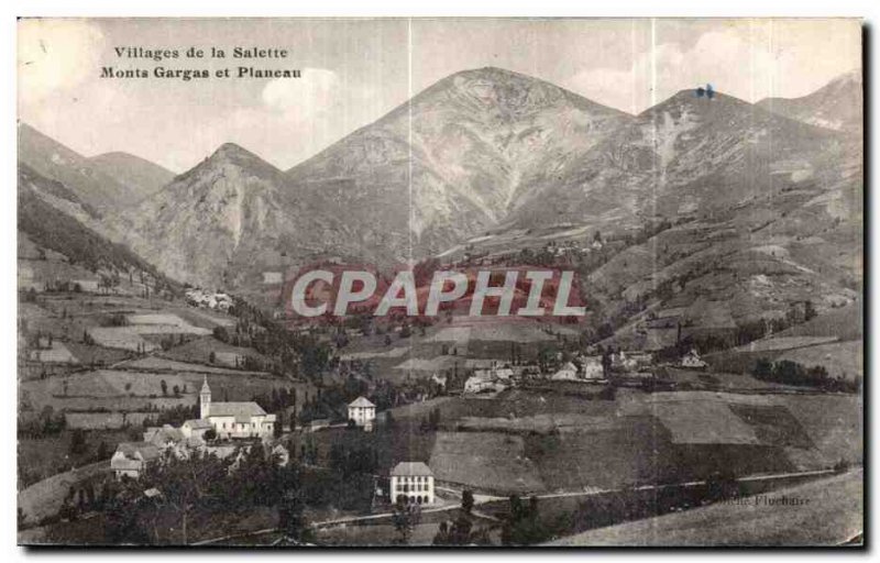 Old Postcard Villages of La Salette Monta Gargas and Planeau