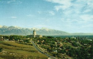 Vintage Postcard Summer View Southeast State Capitol Bldg. Salt Lake City Utah