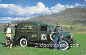 Hemmings Motor News Adversting Postcard