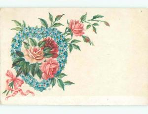 Divided-Back BEAUTIFUL FLOWERS SCENE Great Postcard AA2709