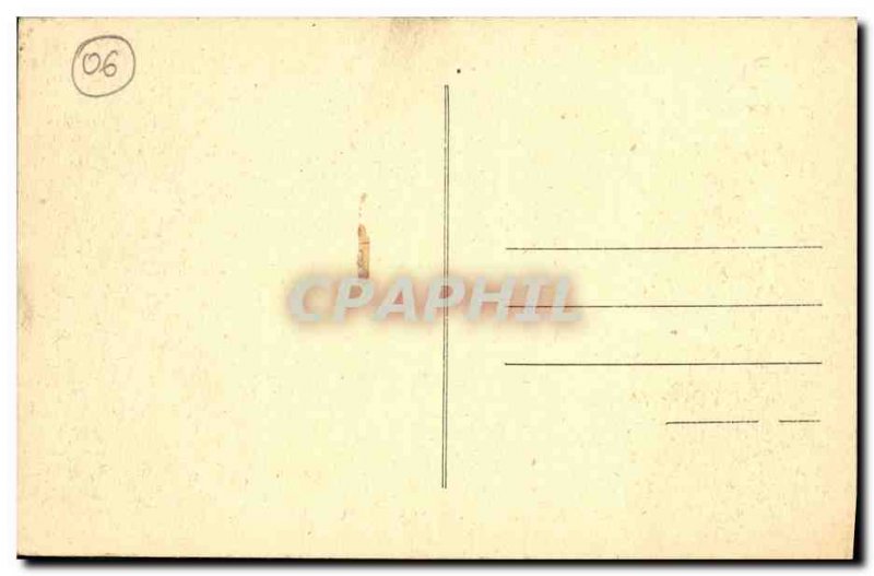 Old Postcard Nice La Cascade du Chateau