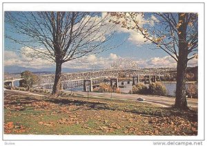 Pattullo Bridge, New Westminster, Britsh Columbia, Canada, 40-60s