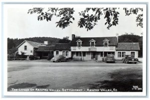 c1940's The Lodge Of Renfro Valley Settlement Kentucky KY RPPC Photo Postcard