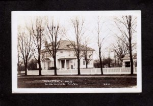 MI Weller House Residence Richmond Michigan RPPC Real Photo or RP Postard