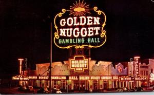 Nevada Las Vegas Golden Nugget Gambling Hall Saloon and Restaurant