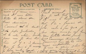 Washington DC Centre Market c1910 Vintage Postcard 