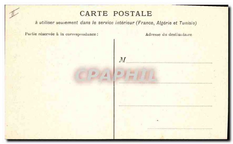 Old Postcard Louvesc Fountain St. Regis