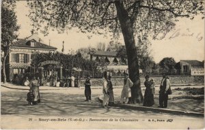 CPA AK SUCY-en-BRIE - Restaurant de la Chaumiére (44519)