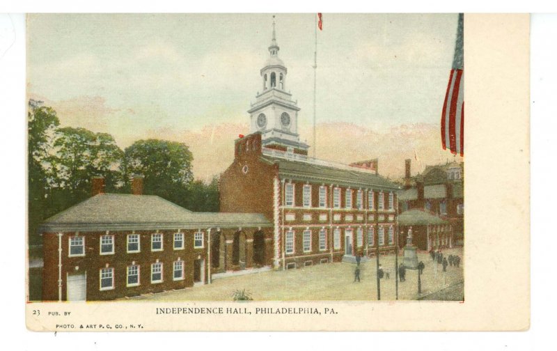 PA - Philadelphia. Independence Hall  ca 1905