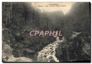 Old Postcard The Auvergene Vic on Cere Cere the