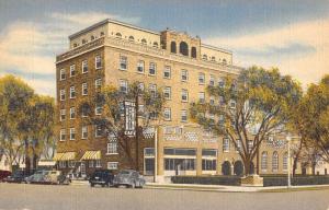 Artesia New Mexico Hotel Street View Antique Postcard K36221