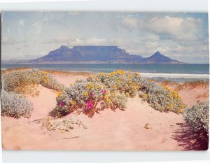 Postcard Table Mountain from Blouberg Strand, Cape Town, South Africa