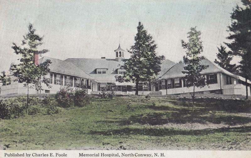 Memorial Hospital North Conway New Hampshire USA Postcard
