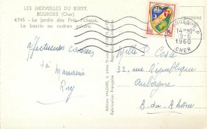 Postcard cpsm France les Merveilles du Berry Bourges