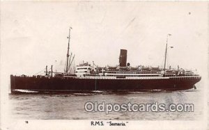 RMS Samaria Ship 1925 