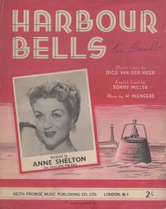 Harbour Bells Anne Shelton Rare Sheet Music