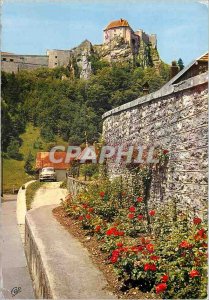 Postcard Modern Approx Pontarlier (Doubs) Fort de Joux