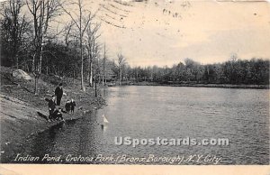 Indian Pond, Crotona Park, New York City, New York