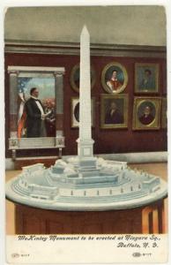 BUFFALO NY MCKINLEY MONUMENT NIAGARA SQUARE Postcard