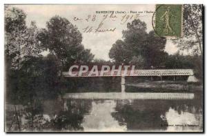 Rame Old Postcard Bridge over & # 39Aube