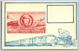 Postcard Collectors Club of America Railroad Engineers Jackson TN Postcard K9