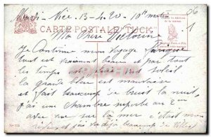 Postcard Old Nice Marche aux fleurs