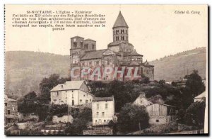 Saint Nectaire Old Postcard the & # 39eglise