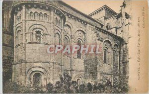 Postcard Old church St. Holy europe apse north coast