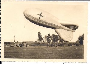 WWI Era Barrage Balloon, Germany, Location Unknown