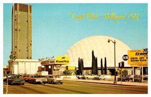 Postcard GAS STATION SCENE Hollywood California CA AT0312