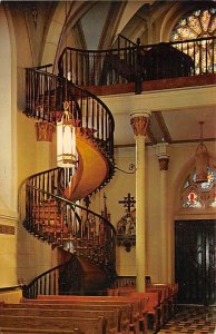 Famous Stairway, Our Lady of Light Chapel Santa Fe, New Mexico NM s 