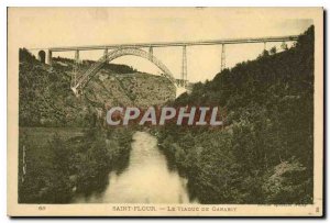 Postcard Old Saint Flour The Garabit Viaduct