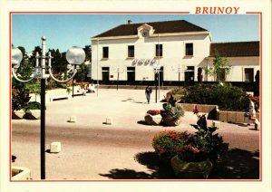 CPM BRUNOY - La Gare (217211)