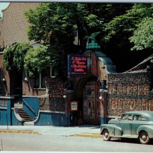 c1950s Davenport, IA Little Bit o' Heaven Garden Palmer Chiropractic School A208