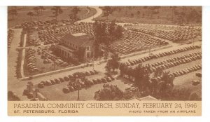 FL - St. Petersburg. Pasadena Community Church, Sunday February 24, 1946