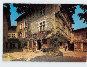 Postcard Ostellerie du Vieux Pérouges, France