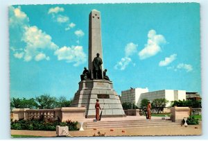 The Rizal Monument Statue Philippines Vintage 4x6 Postcard B57