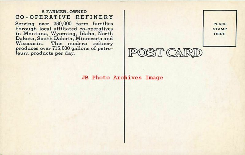 MT, Laurel, Montana, Farmer's Union Central Exchange Refinery