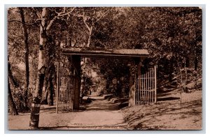 Japanese Garden Entrance Como Park St Paul Minnesota MN UNP DB Postcard W6