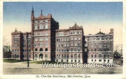 St Charles Seminary Sherbrooke, Quebec Canada 1928 